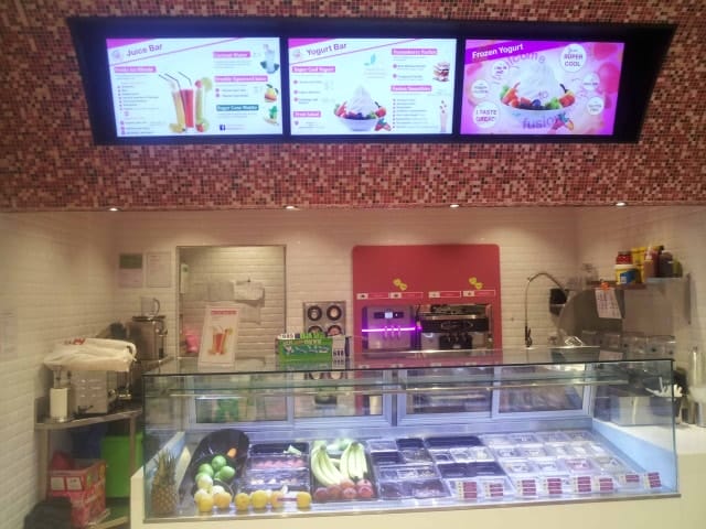 Digital Menu Board - Fusion Berry