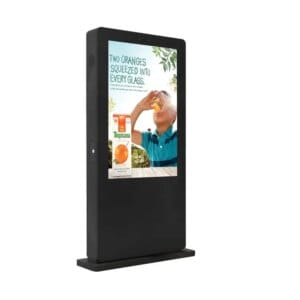 IP65 Waterproof Outdoor Digital Signage Displays 43inch high brightness Digital Menu Boards