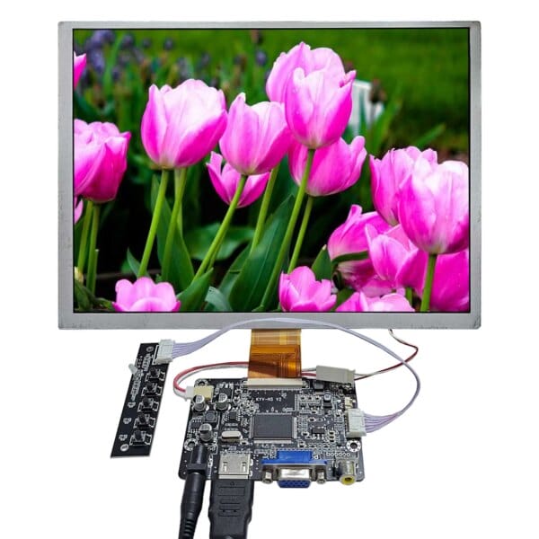 Custom Lcd Displays Controller Board Hd-Mi Vga Av Digital Signage And Display 60Pin Fpc 10.4" Lsa40At9001 800X600 Tft Lcd Screen