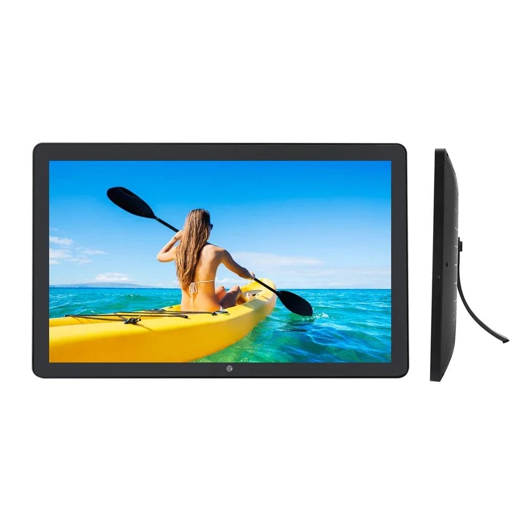 Meeting room touch screen small advertising video player Led Displays Board 22 Inch Digital Signage Laptop Screen