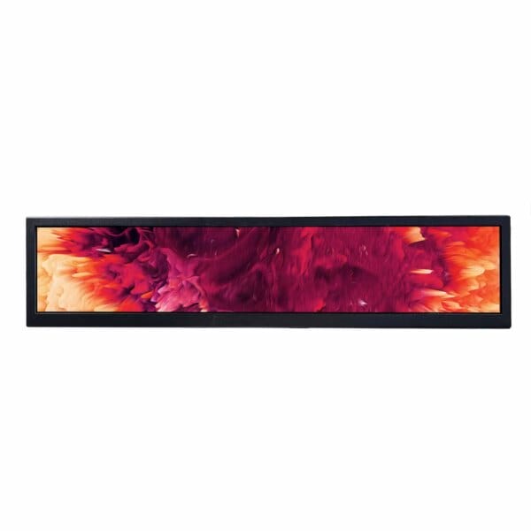 1920X360 Digital Signage And Displays Nameplate Wide Display 19" Advertising Lcd Bar Display Hd-Mi Usb Input 19 Inch Monitor