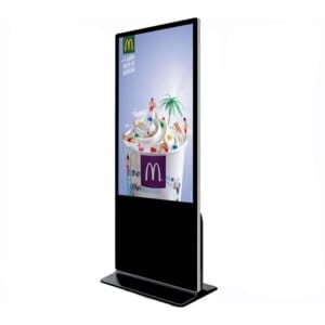 KINGONE Factory 55 Inch Video Player Machine Floor Standing LCD Digital Signage Display Kiosk Indoor Advertising Screen