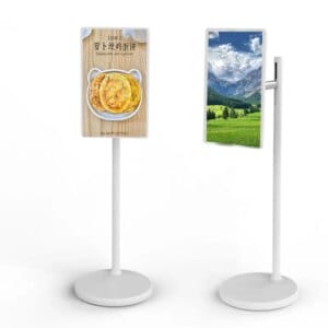 LCD Touch Screen Monitor with Stand for Digital Signage