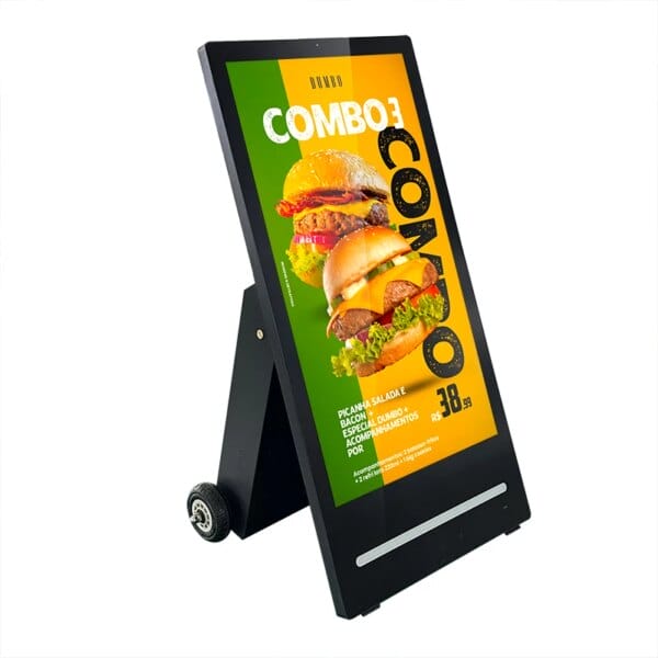 1500CD Brightness Outdoor Portable Kiosk for Digital Signage Solutions