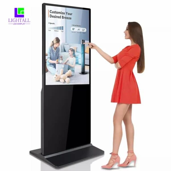 65Inch LCD Digital Signage Splicing Touch Screen Kiosks LCD Digital Screen Display for Advertising