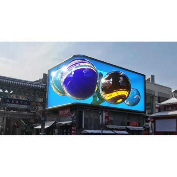 4K 3D Full Color Out Door Led Panel Display Digital Signage Ecran Enseigne Advertising Video Front Back Sign Screens