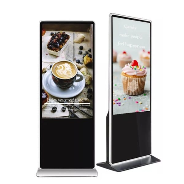 Indoor Floor Standing Vertical Digital Signage And Displays  Marketing Advertising machine