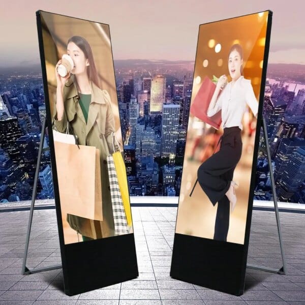 Made in China Outdoor Indoor LED Digital Signage Display Full Color Advertisement Screen Vertical Advertising Machine