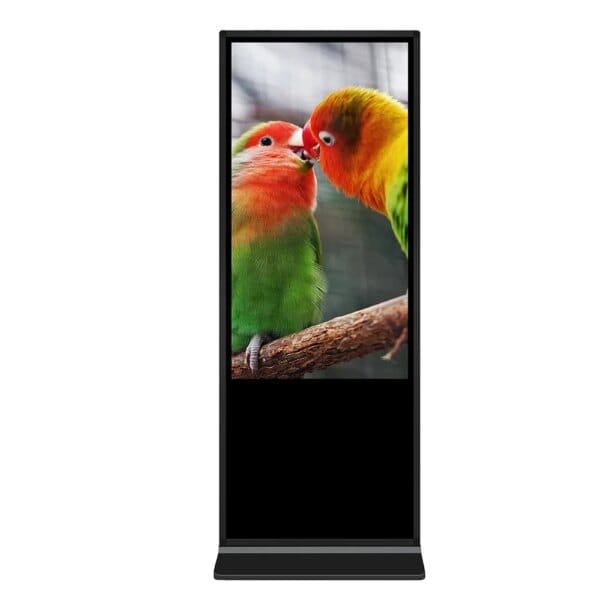 55 Inch Floor Standing 4g Wifi Lcd Led Display Screen Totem Kiosks Indoor Advertising Digital Signage And Display