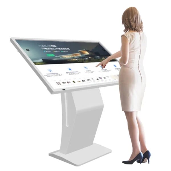 21.5 "32" 43 "49" 55 "65" inch 1080P Android LCD Touch Screen Monitor Price Computer Kiosk Totem LCD Digital Signage Monitor