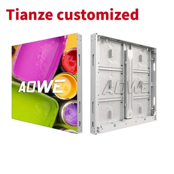 (Customized) AOWE Outdoor Ip67 Waterproof Outdoor 3d Advertising Digital Signage Led Video Wall Display Screen Billboard