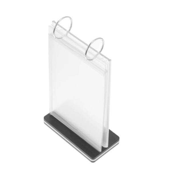 Menu Display Stand Poster Stands for Office Table Sign Holders Tables Desktop Digital Signage Shelf