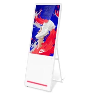 Floor Standing Indoor  LCD Android Advertising Digital Signage Solution