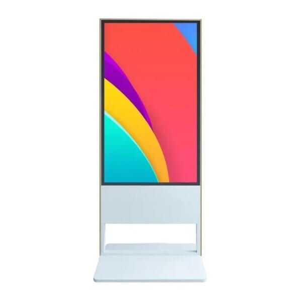 Advertis MachineDouble Sided Floor Stand 55 Inch Indoor Interactive Digital Signage Lcd Display Advertising Information Touch Sc