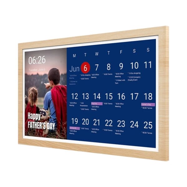 2024 New Design Digital Photo Frame Portable RK3568 Poe Tablet Home Assistant Kiosk Digital Signage Pos Advertising Display