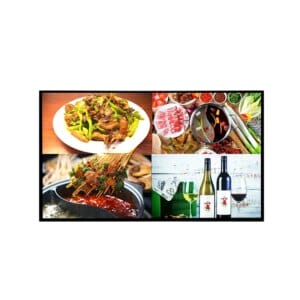 Indoor Wall Mounted Shopping Mall Restaurant LCD Touch Screen 18.5 21.5 24 27 Inch Digital Signage Display Menu Android Player