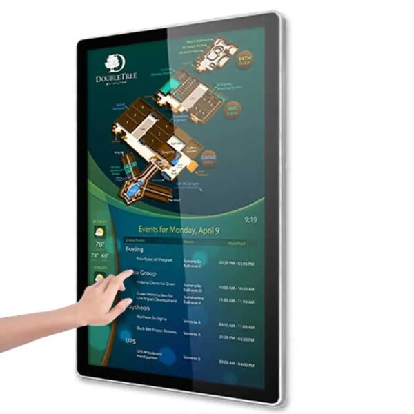 LETINE Hot Selling Wall Mount LCD Digital Signage Menu Board Indoor Android Signage Advertising Display