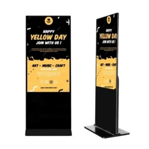 Floor Standing Android Advertising Touch Screen Computer Totem Touch Screen Full Hd Vertical Lcd Digital Signage Kiosk on sale
