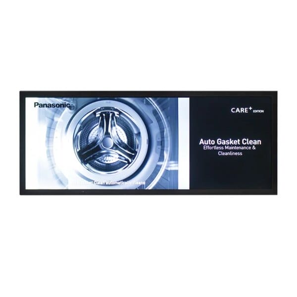 22 Inch Wall Mounted Stretched Bar Lcd Digital Signage Monitors Android Network Advertising Display Screen