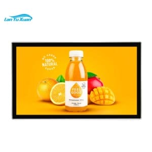 27 32 43 55 Inch Wall Mounted Digital Signage Menu Board LCD Advertising Display video tv wall screen