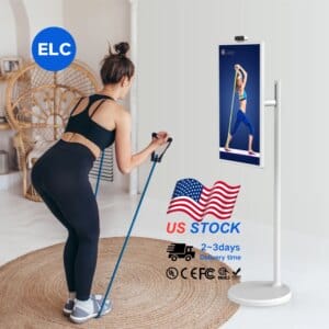 Portable 32 Inch Monitor Touch Screen Smart TV Android 13 Display Battery-Power Smart Interactive Digital Signage For Fitness