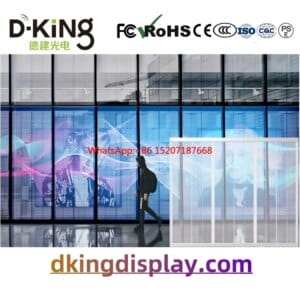 Outdoor/Indoor Rental Stage Digital Signage Transparent LED Panel Full Color P3.91*7.8 LED Display Screen 500*500mm