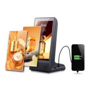FYD-898 RK3566 Hot Selling Desktop LCD Single Side Order Call Table Stand Digital Signage Touch Screen Advertising Player
