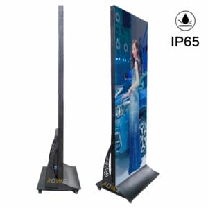 80" Outdoor Poster High Brightness IP65 Waterproof Outdoor LED Poster Adverting Display Digital Signage Screen