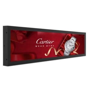 digital signage and displays electronic signs 4K 48.5inch Bar LCD Screen Stretched Digital Signage Ultra Wide LCD Display