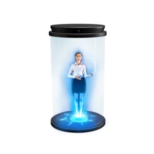 Digital Signage and Displays Hologram 3D AI Digital Human 75inch Interactive Holograms