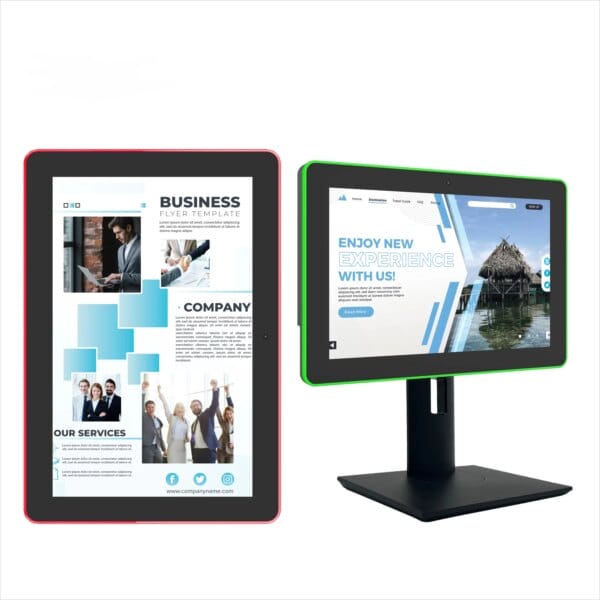 ELC 10.1 Inch Desktop & Wall Tablet Mount Lcd Touch Screen Android 11 2+16GB Firm Commercial Digital Signage Display Advertising