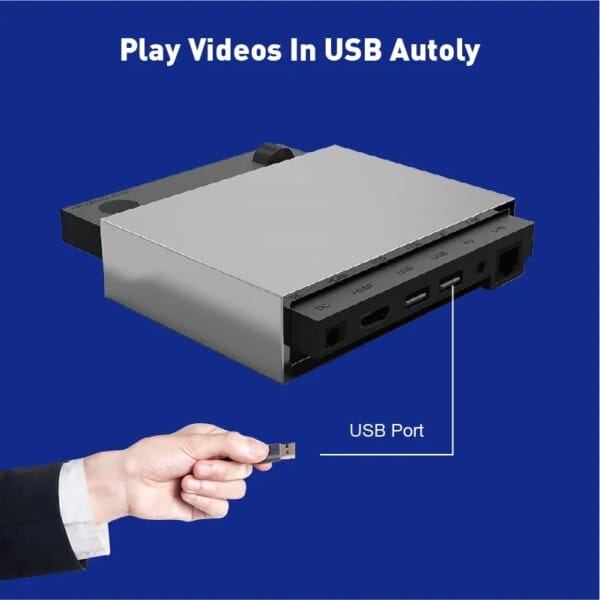 4k Android Advertising Digital Signage Player Digital Menu Board Box Advertising Media Player Remote Control App Set