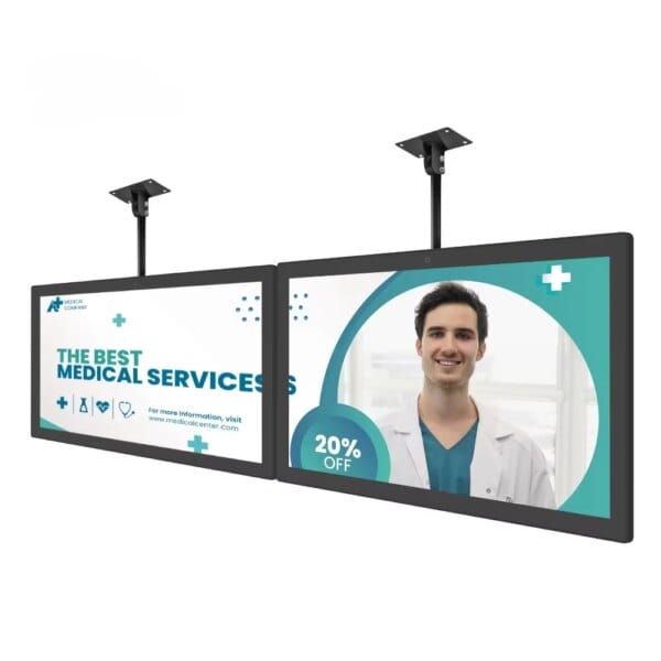Ceiling Mount 10.1 Inch Tablet Commercial Digital Signage Display Advertising Android11 Lcd Has CMS Software For Hospital Tablet
