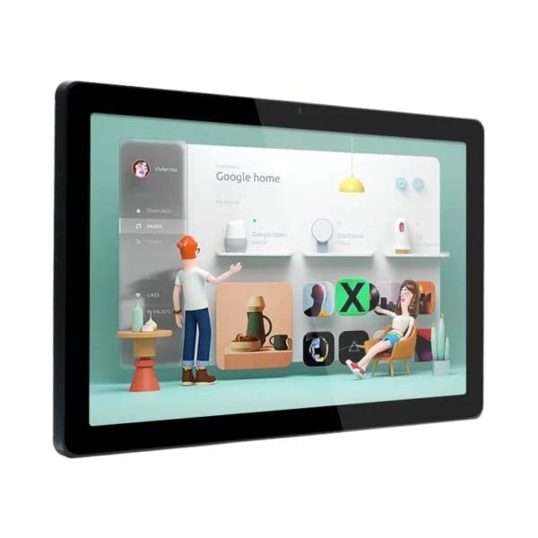 21.5" Industrial Wall Mount Digital Signage Advertising Player For AR/VR