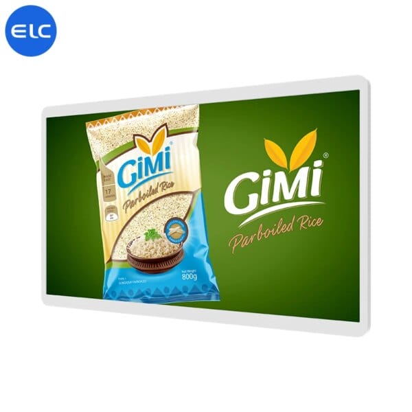 24 Inch Indoor Wall Mounted Rk3588 WiFi 6 Shopping Mall Restaurant LCD Advertising Displaymenu Android Digital Signage