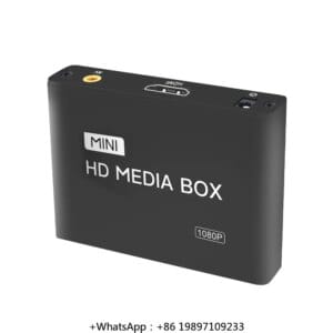 4K 30FPS Multimedia Player RAM 1GB ROM 8GB Autoplay Advertising Media Player Timer Digital Signage Player