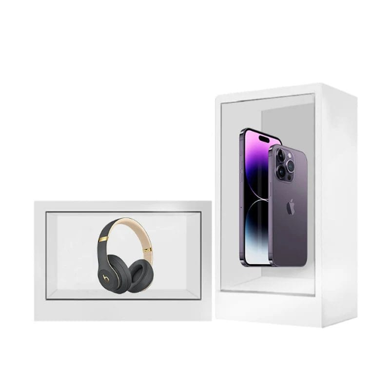 65 Inch 3D Holographic Showcase Interactive LCD Touch Screen Display Cabinet Advertising Transparent LCD Digital Signage