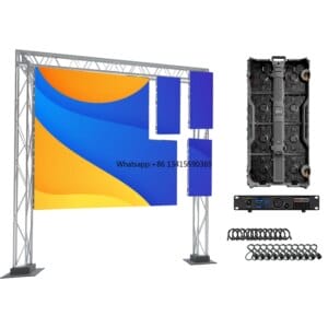 Waterproof Digital Signage and Displays for Video Wall Outdoor Led Display 500x1000mm Stage Led Screen