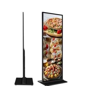 78.3 Inch Vertical Lcd Display Advertisement Machine Floor Standing Digital Signage and Display Advertising Machine