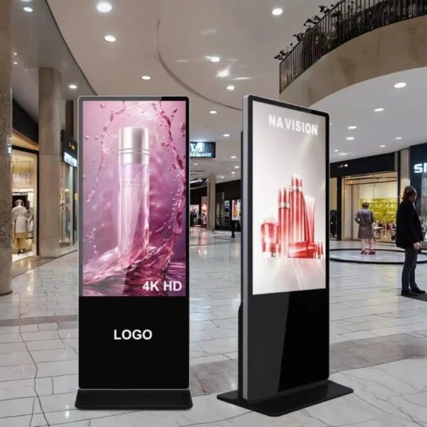Ultra Thin Multi Media LCD Digital Signage Totem Advertising kiosk touch screen self-service inquiry equipment
