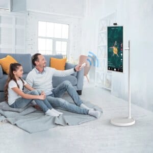 ELC 2024 New Design Smart Tv Tik Tok WiFi6 RK3588S2 High Performance Digital Signage Software Portable Android Tablet