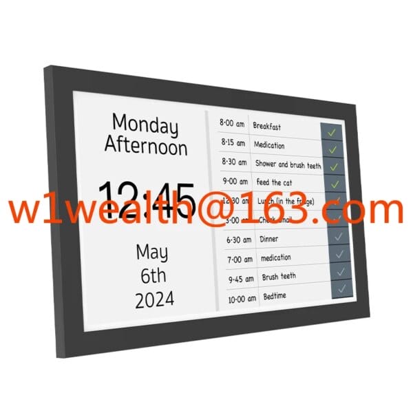 24" High Performance Tablet Ultra-slim RAM/ROM 4+32GB RK3588S2 Octa Core Timing Tablet for Digital Signage