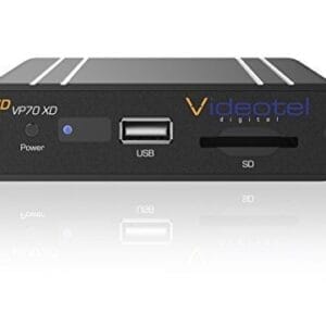 Videotel Digital Industrial Grade Auto Looping Digital Signage Media Player for Rugged use. Auto On