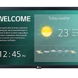 LG 22” 22SM3G-B Series IPS FHD LED Back-lit Digital Display with Embedded CMS