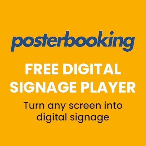 FREE TV Slideshow - Digital Signage - PosterBooking
