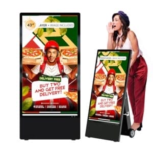 QIXZOCV 43 Inch Outdoor Digital Signage Display